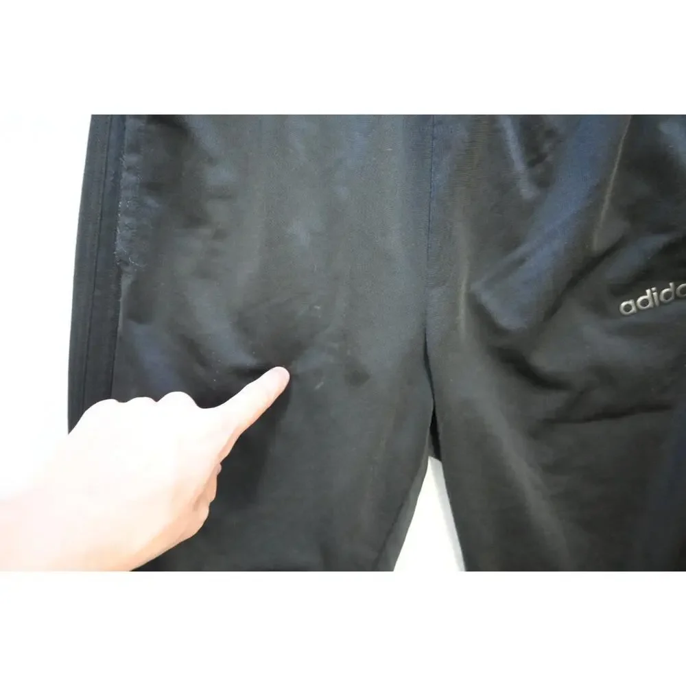 Adidas Sweat Pants Performance Striped‎ Athletic With Pockets Mens Size Large